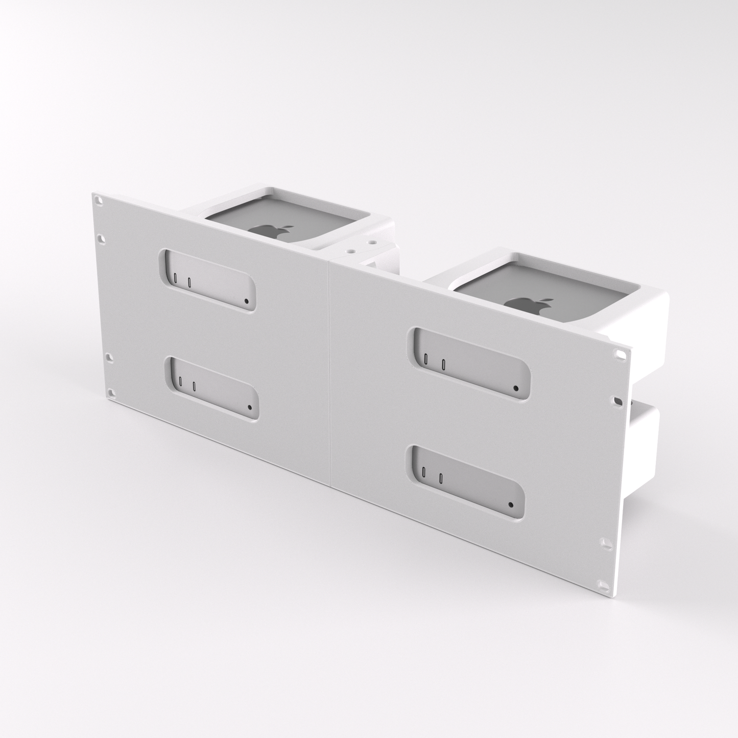 4U Rack Mount 19" - Apple M4 Mac Mini
