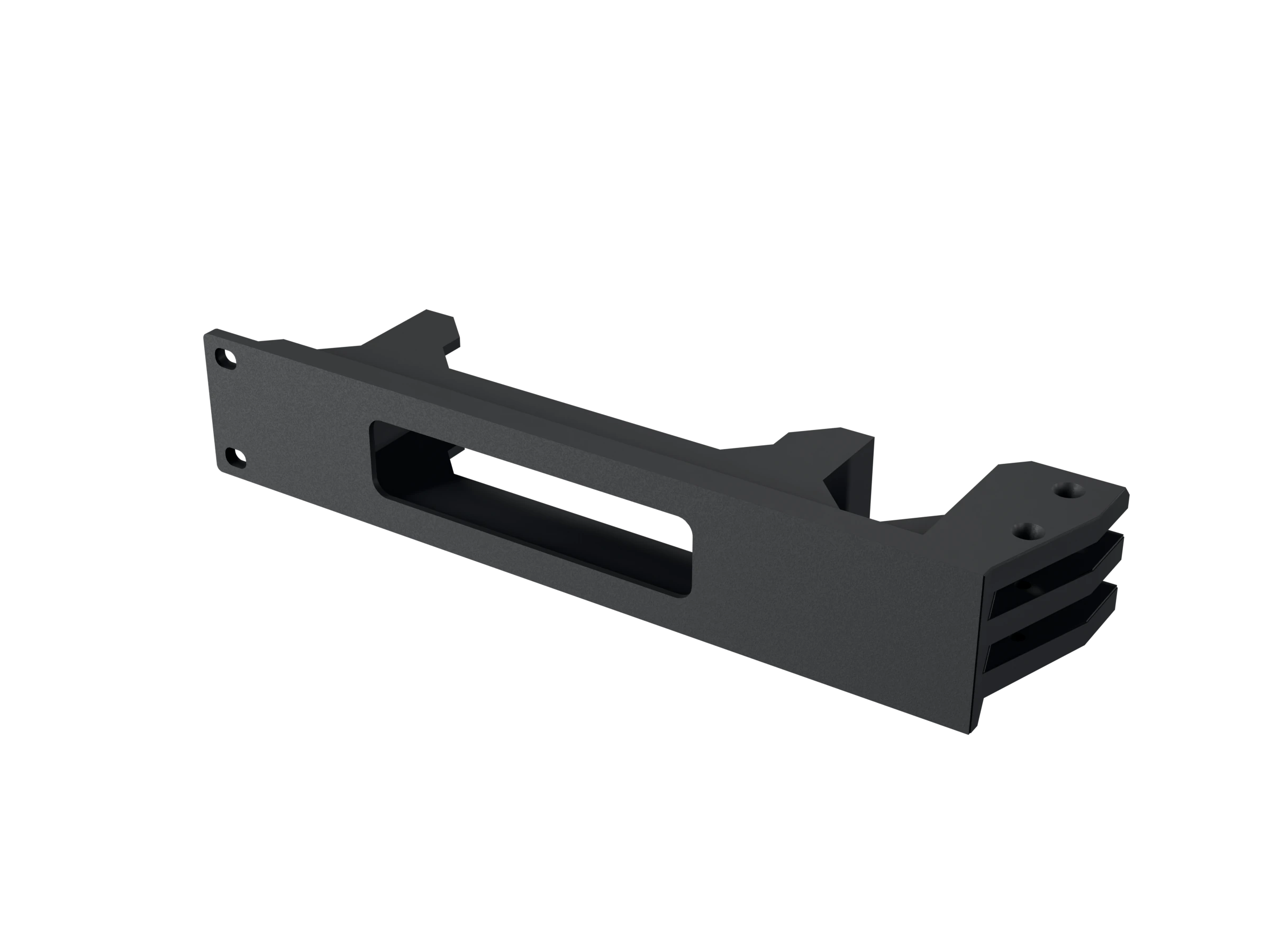 Angled render of the black UniFi Cloud Gateway Max single mount