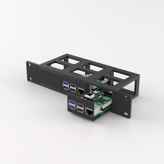 1U Rack Mount 10" – Raspberry Pi