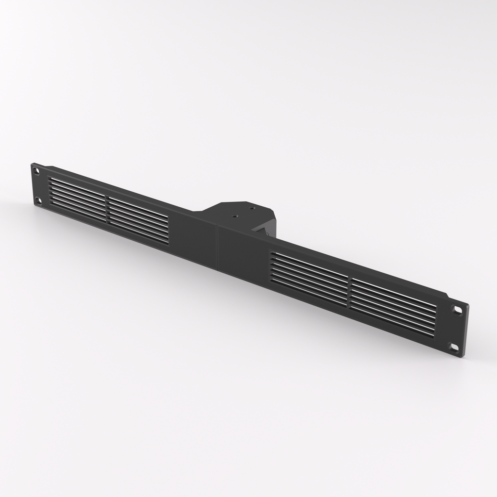 1U Rack Mount 19" - Vented Panel