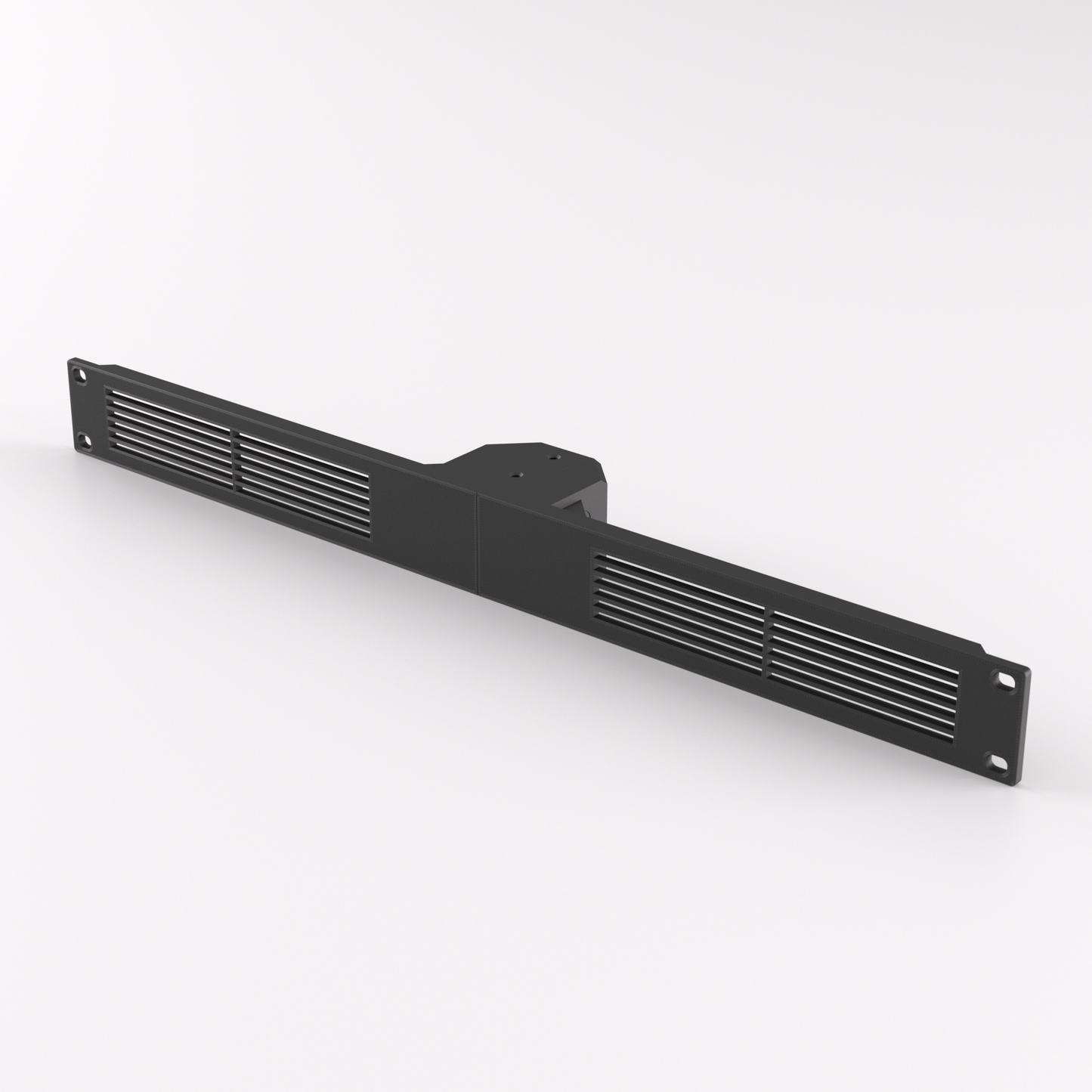 1U Rack Mount 19" - Vented Panel