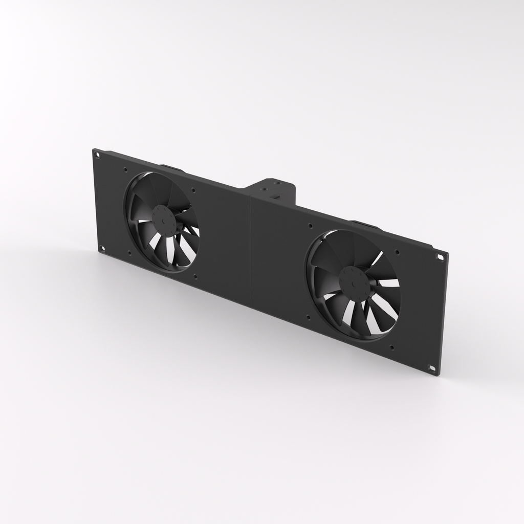 3U Rack Mount 19" - 120mm Fan Mount