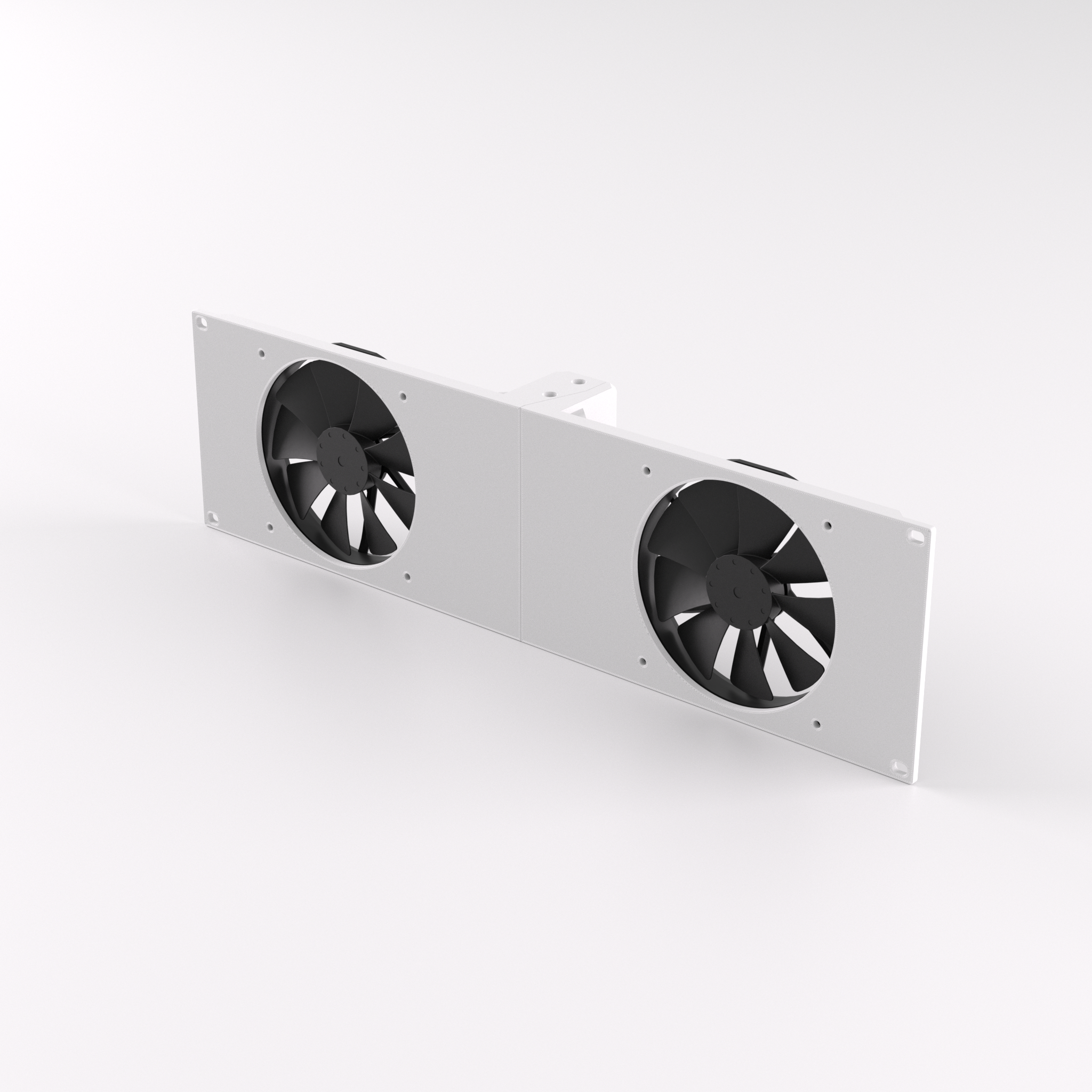 3U Rack Mount 19" - 120mm Fan Mount
