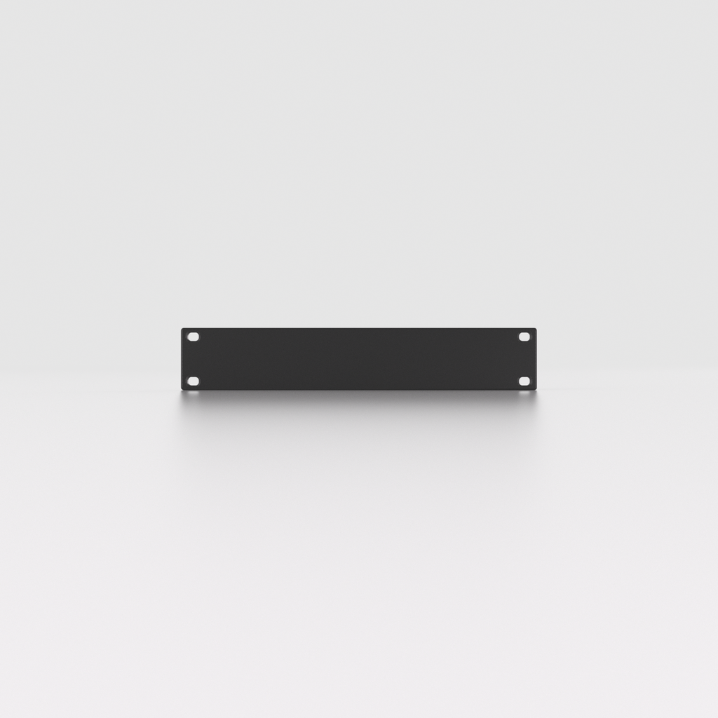 1U Rack Mount 10" – Blank Panel