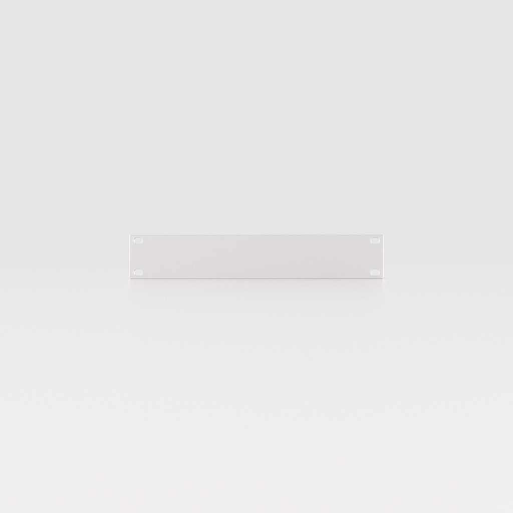 1U Rack Mount 10" – Blank Panel
