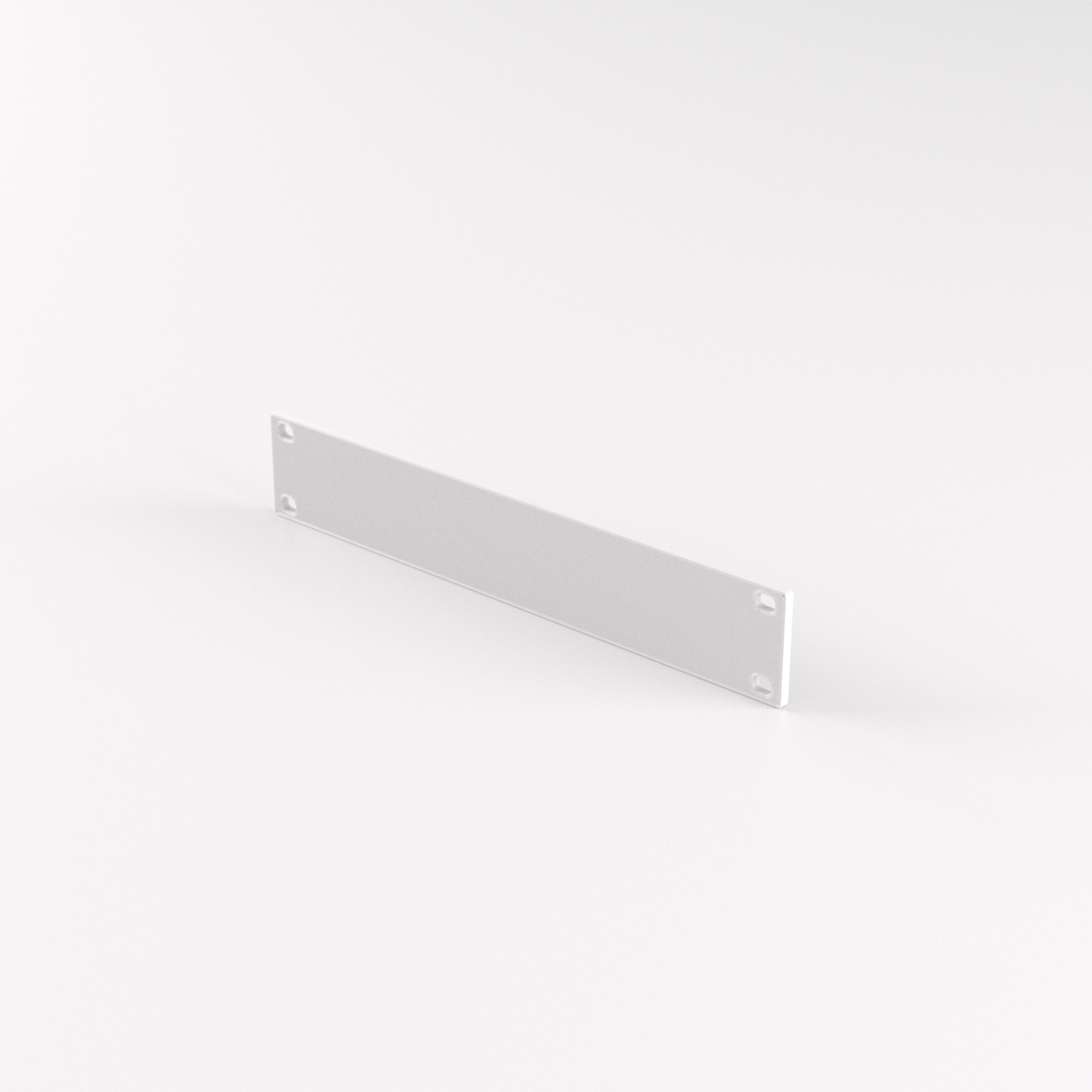 1U Rack Mount 10" – Blank Panel