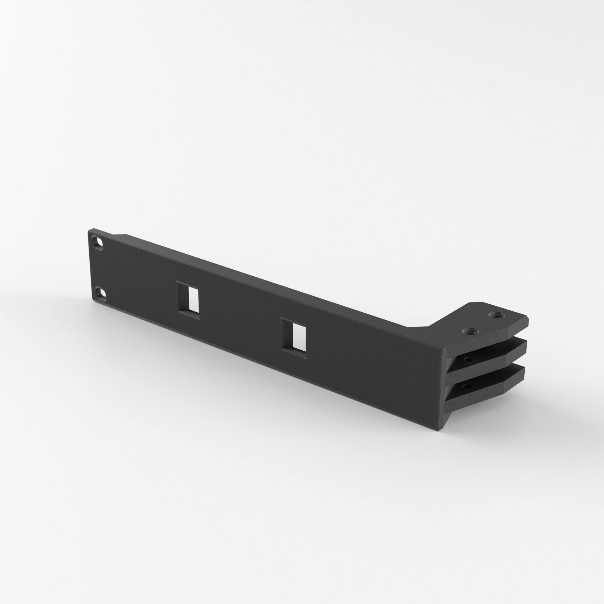 1U Rack Mount 19" - Keystone Panel