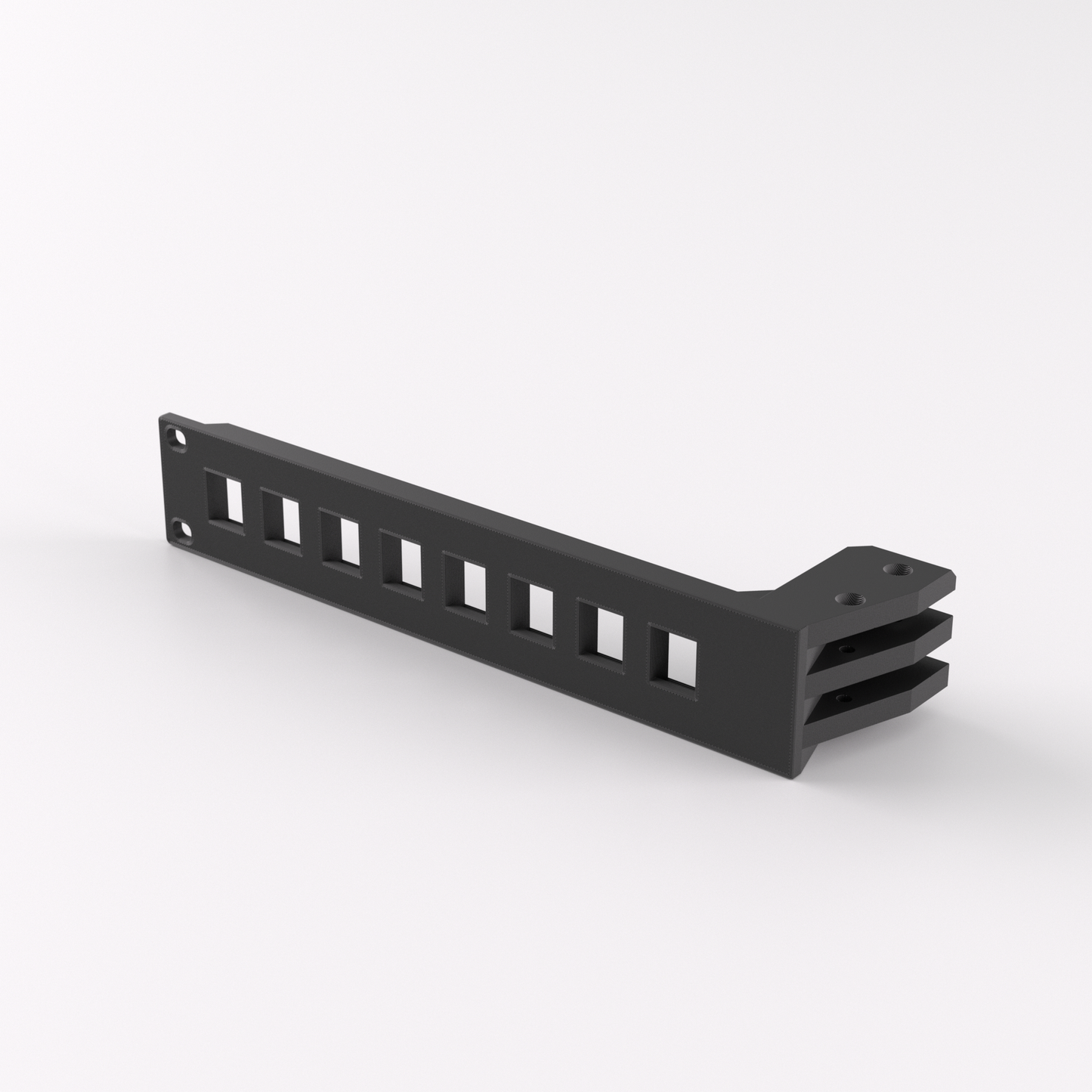 1U Rack Mount 19" - Keystone Panel