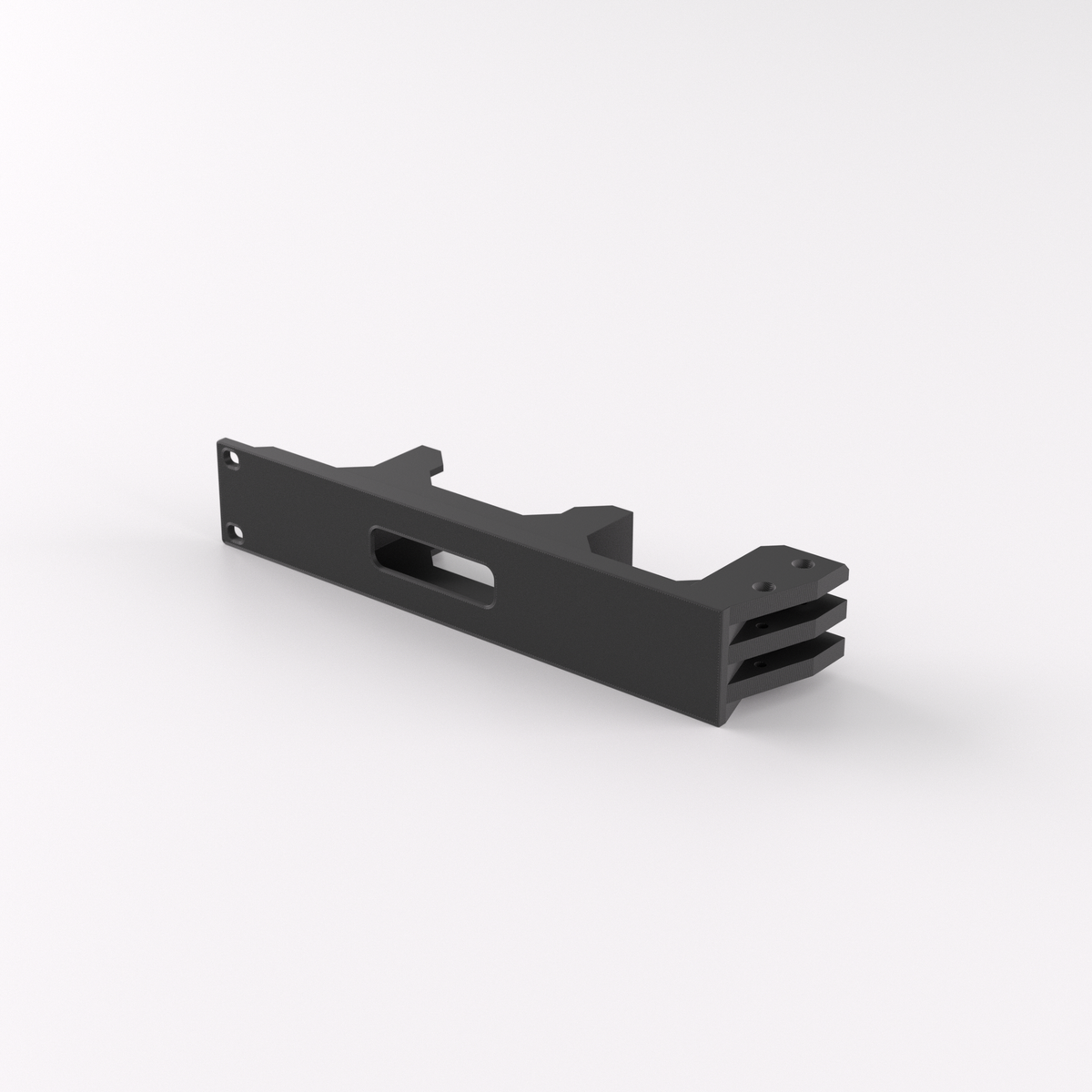 1U Rack Mount 19" - UniFi Express — Black / Single mount only