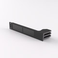 1U Rack Mount 19" - Vented Panel