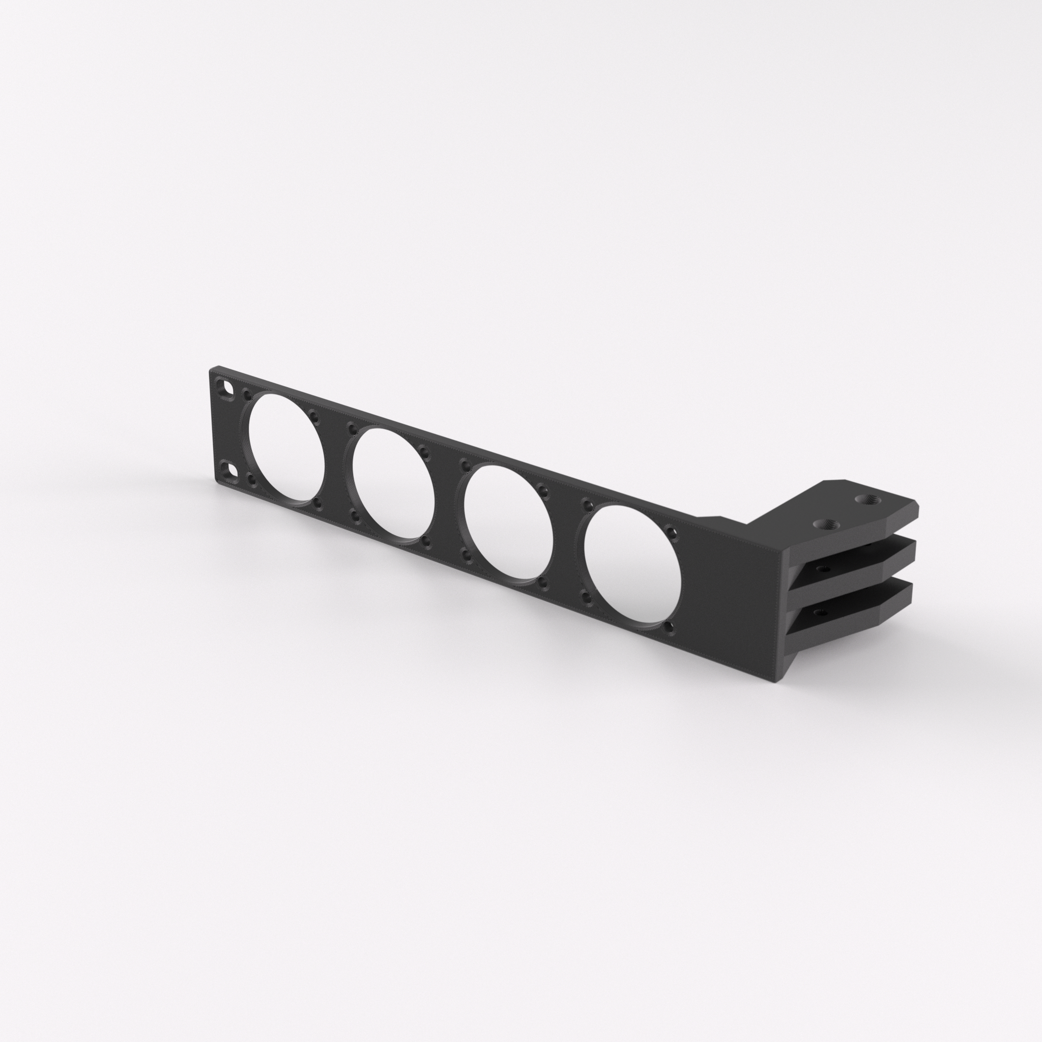 1U Rack Mount 19" - 40mm Fan Mount
