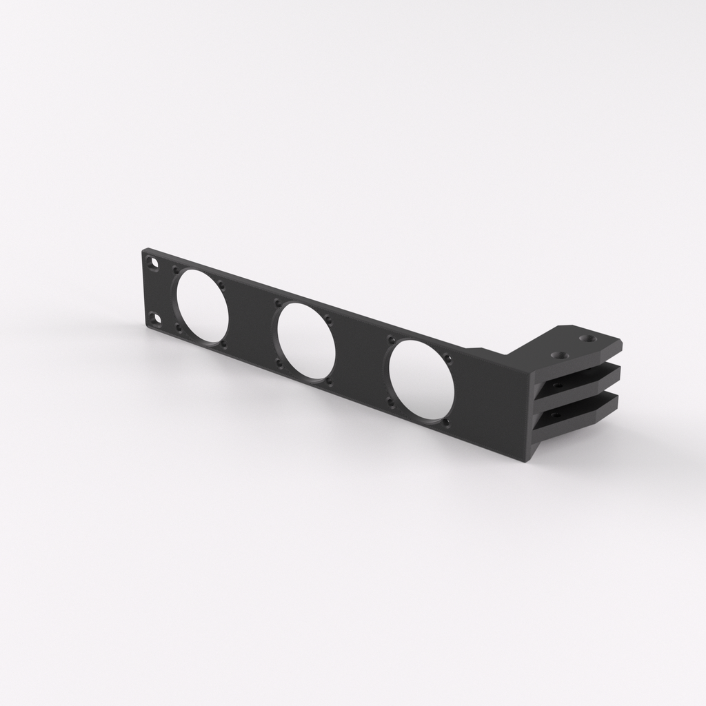 1U Rack Mount 19" - 40mm Fan Mount