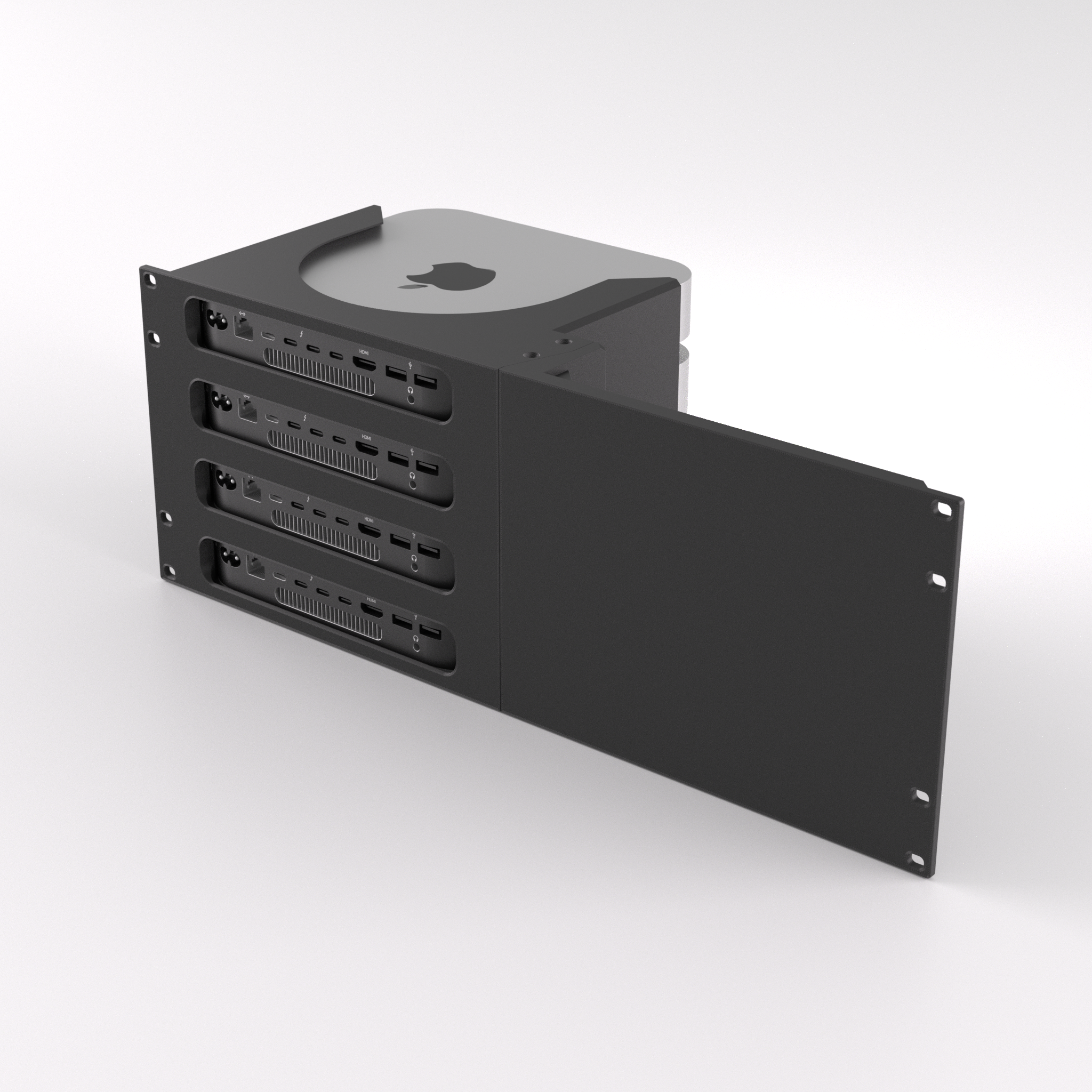 4U Rack Mount 19" - Apple Mac Mini