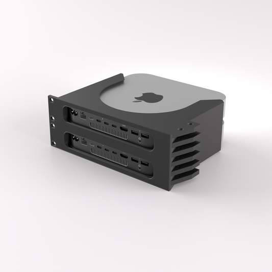 2U Rack Mount 19" - Dual Apple Mac Mini