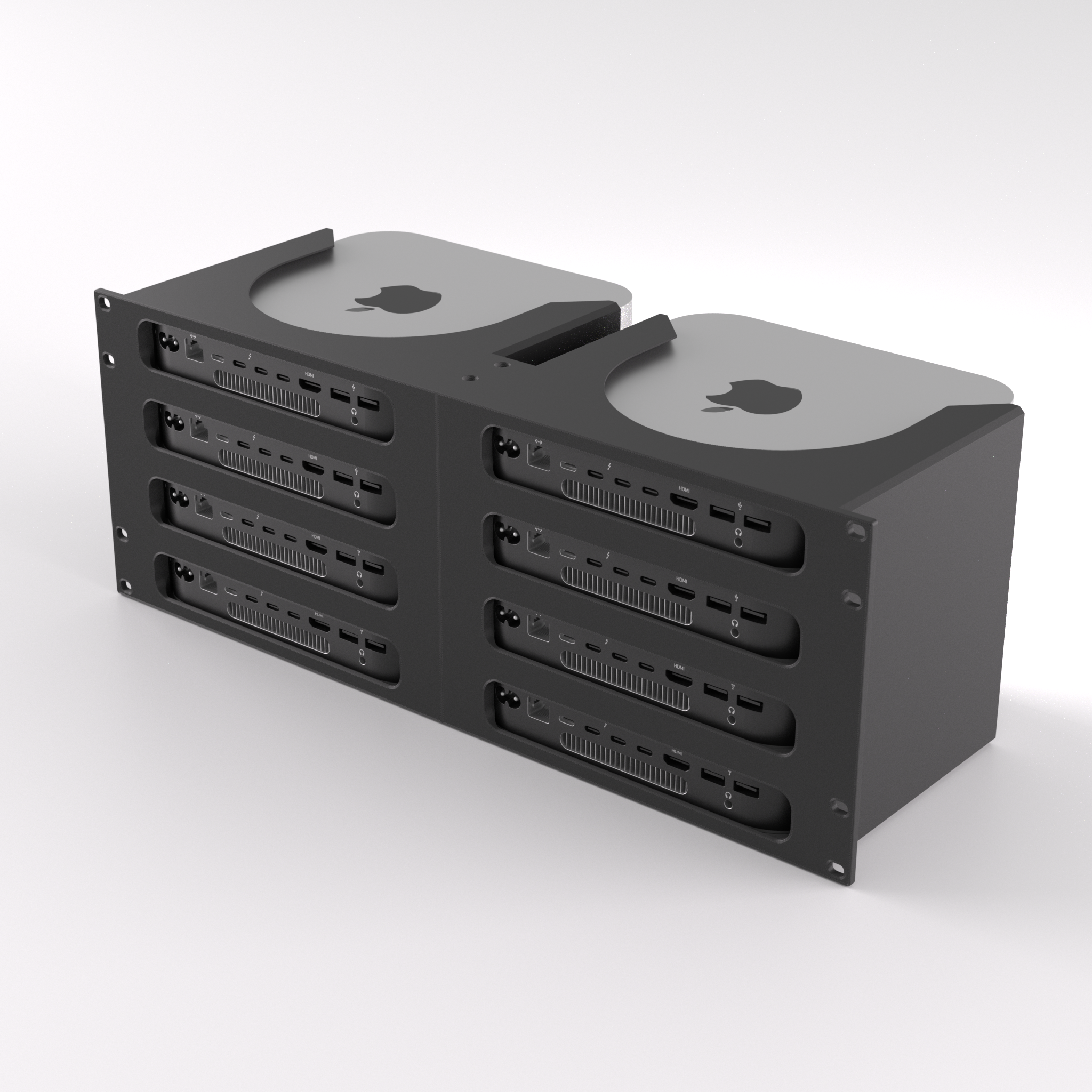 4U Rack Mount 19" - Apple Mac Mini
