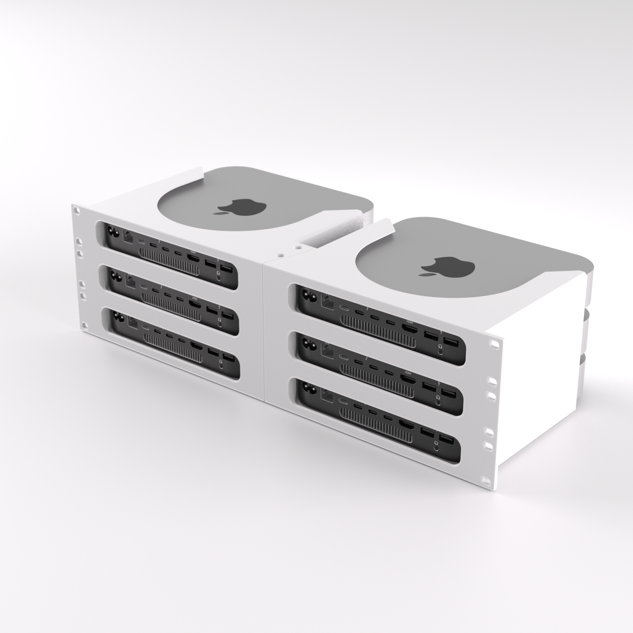 3U Rack Mount 19" - Apple Mac Mini