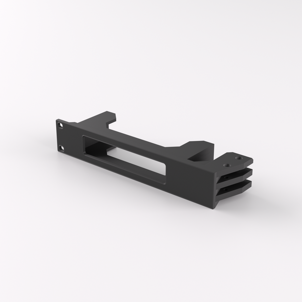 1U Rack Mount 19" - UniFi Flex XG — Black / Single mount only