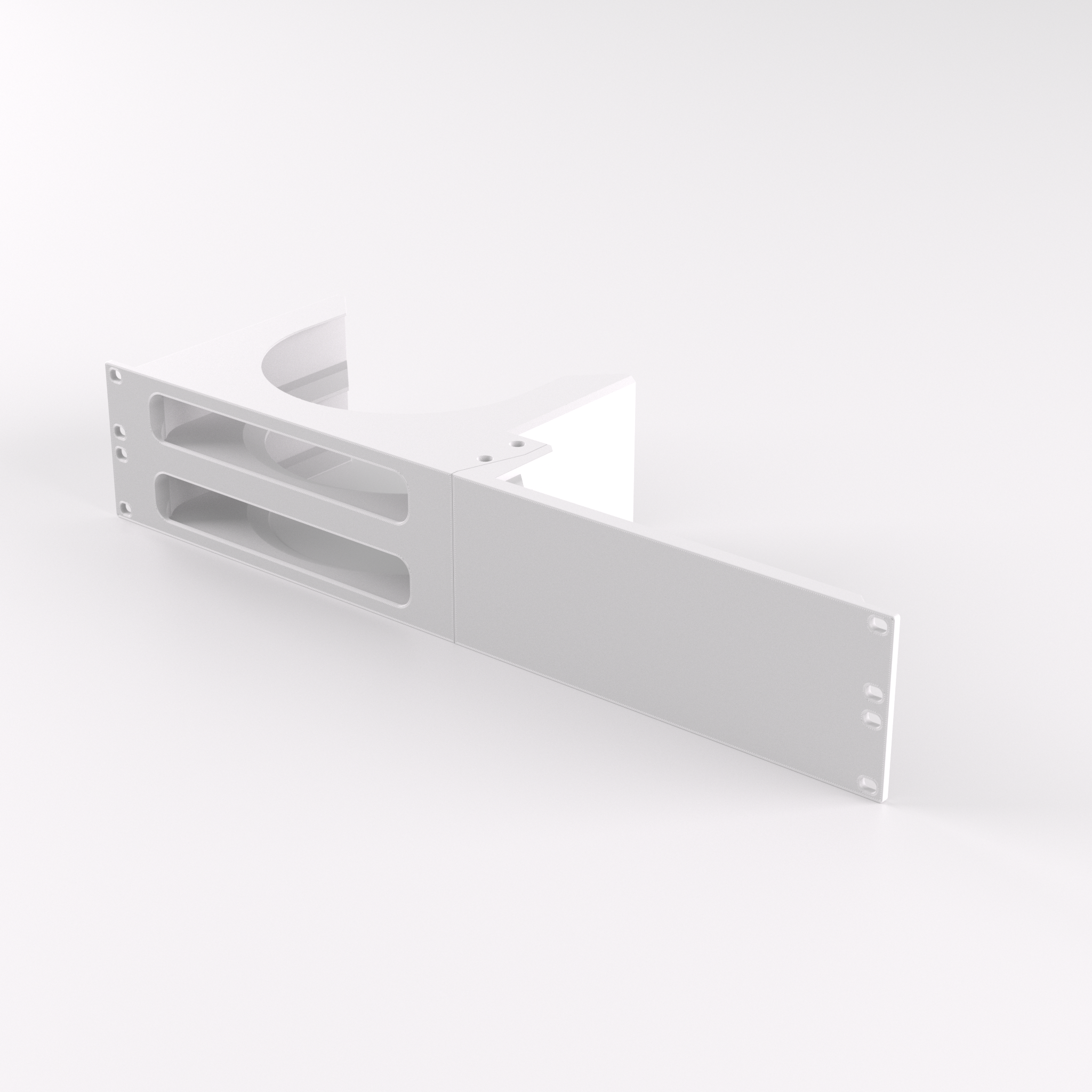 2U Rack Mount 19" - Dual Apple Mac Mini