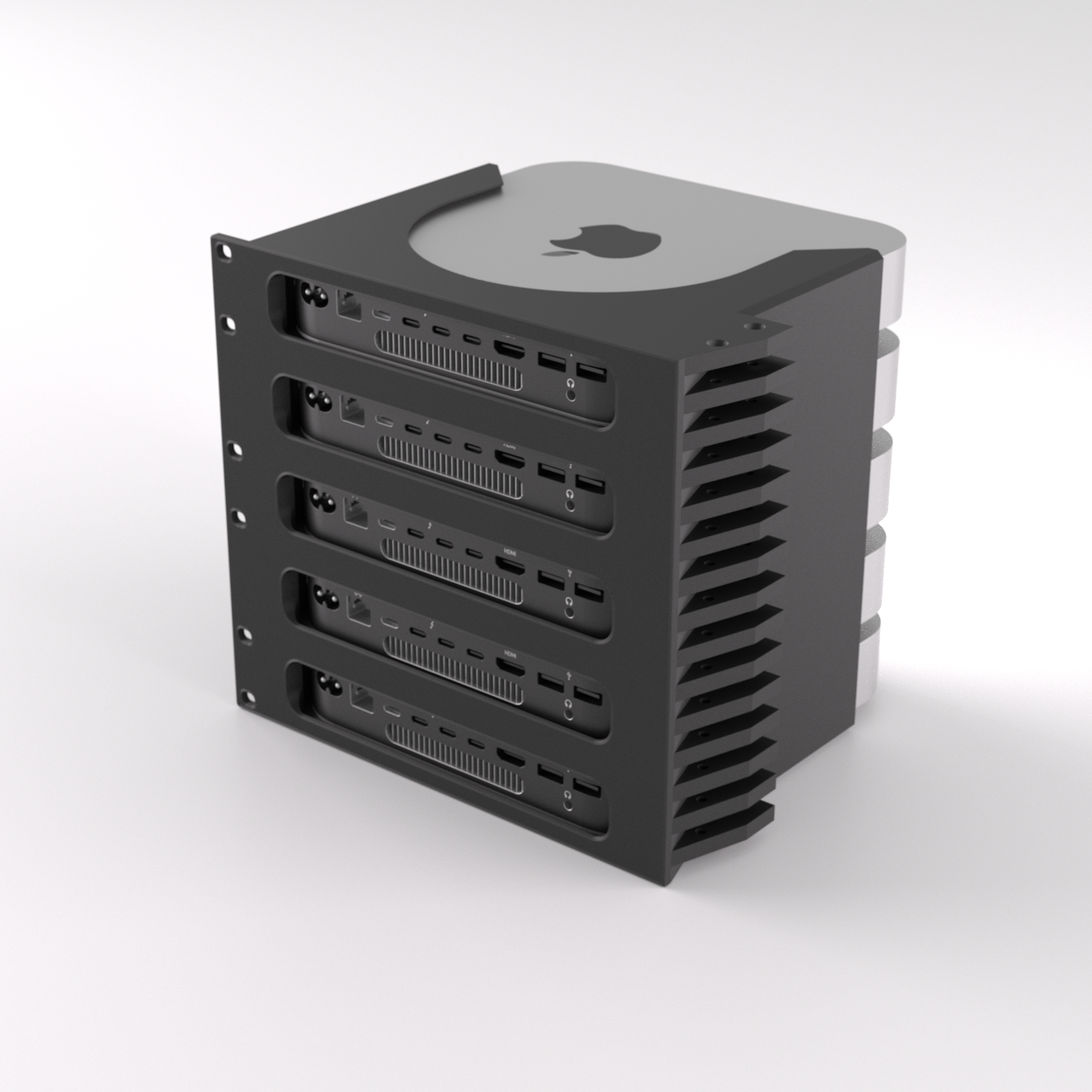 5U Rack Mount 19" - Apple Mac Mini