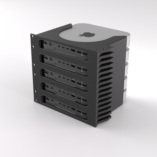 5U Rack Mount 19" - Apple Mac Mini