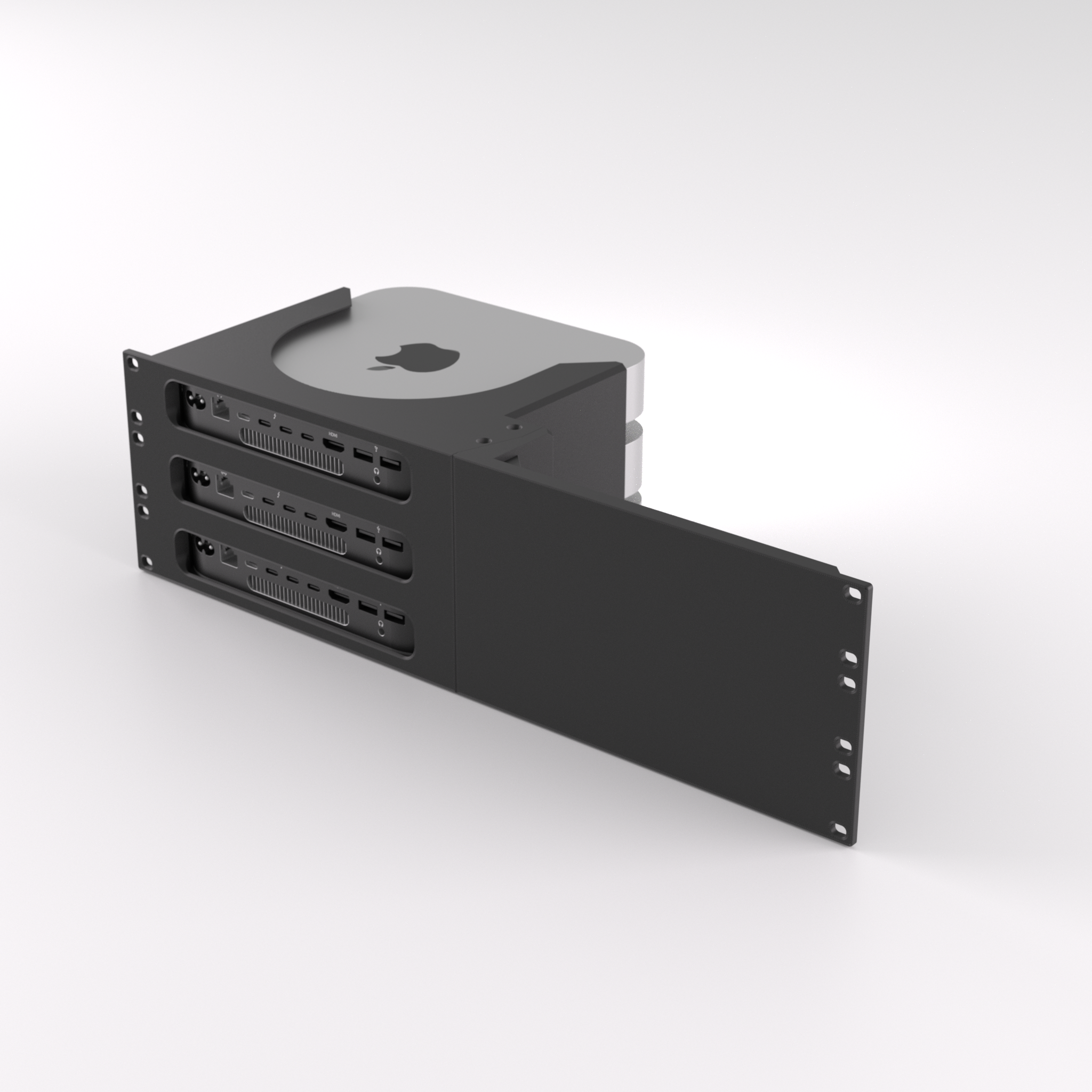 3U Rack Mount 19" - Apple Mac Mini