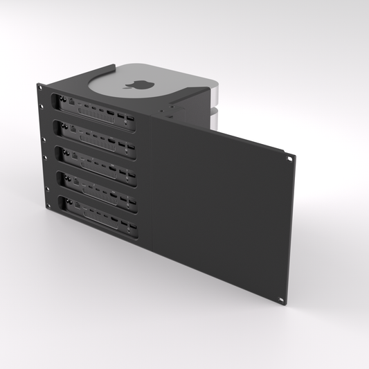 5U Rack Mount 19" - Apple Mac Mini