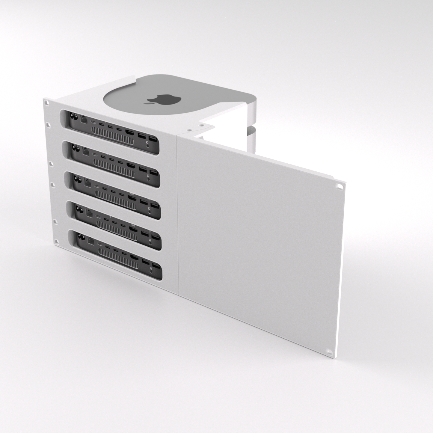 5U Rack Mount 19" - Apple Mac Mini