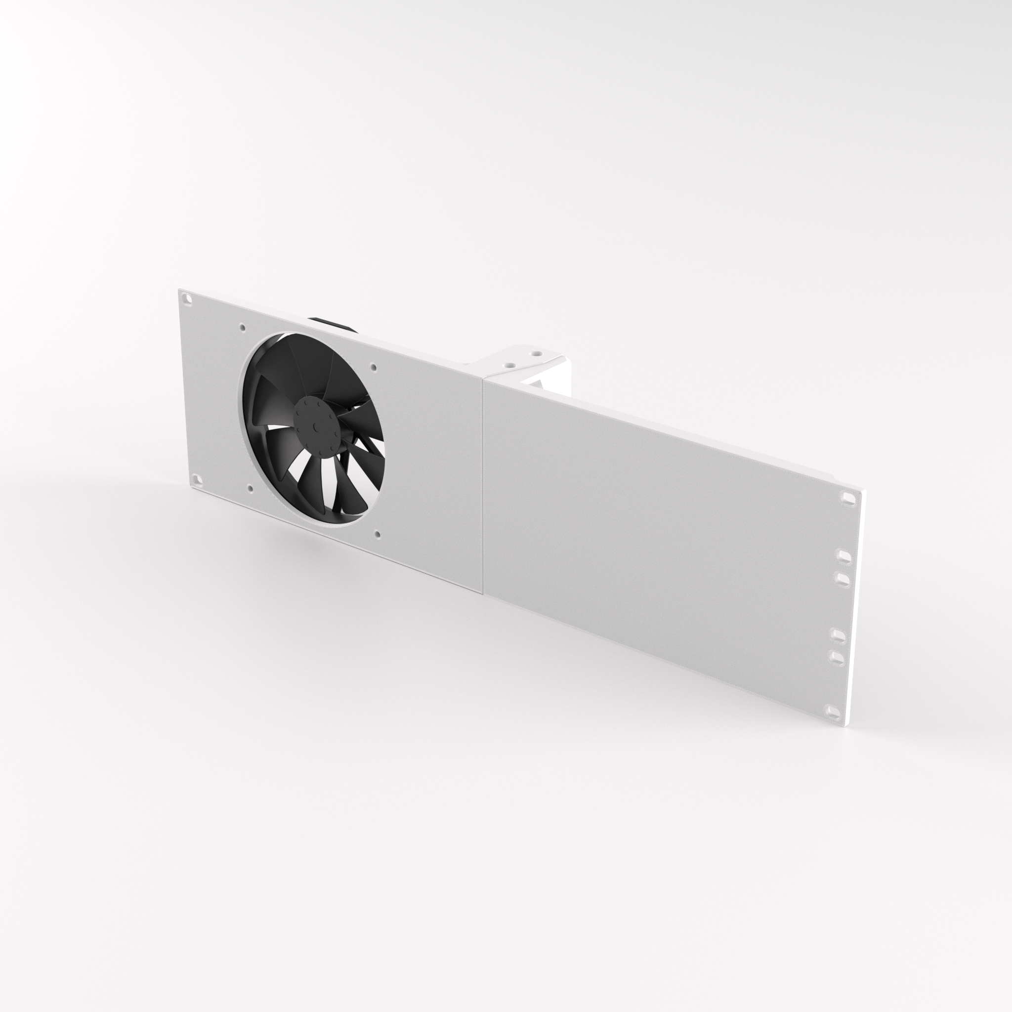 3U Rack Mount 19" - 120mm Fan Mount