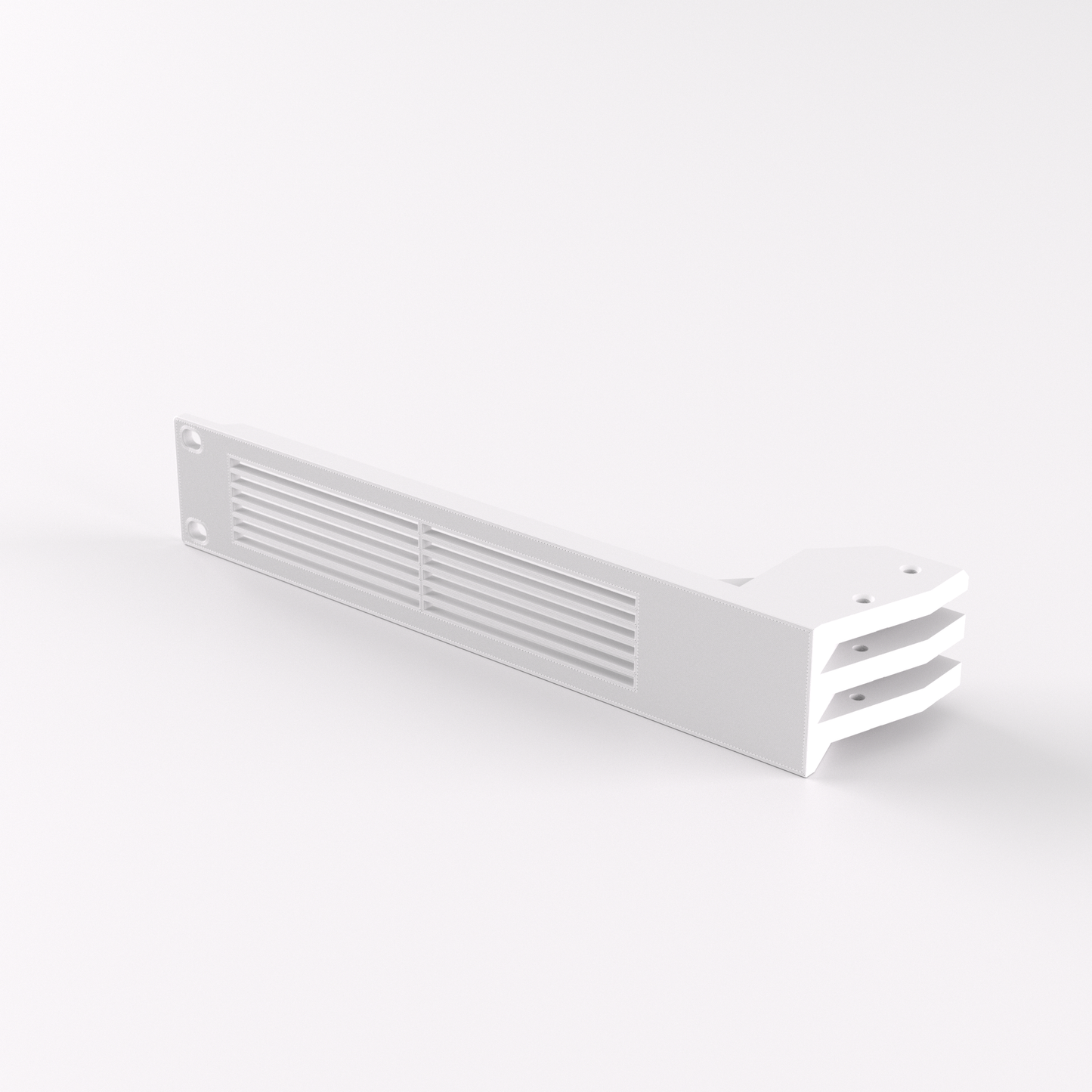 1U Rack Mount 19" - Vented Panel