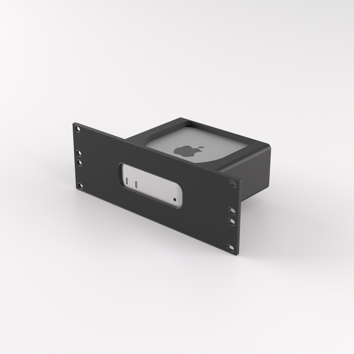 2U Rack Mount 10" - M4 Mac Mini — Black