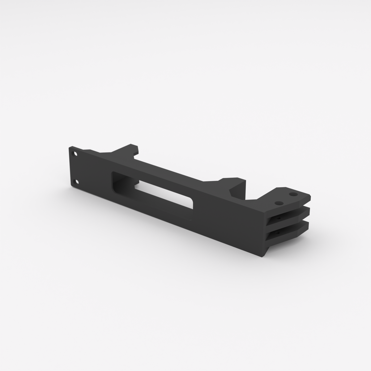 Support rack 19" 1U – UniFi Cloud Gateway Max — Black / Single mount only
