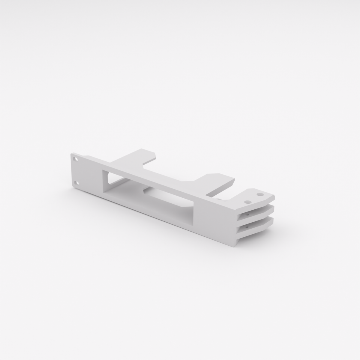 Supporto per rack da 1U e 19" - UniFi Security Gateway (USG3) — White / Single mount only