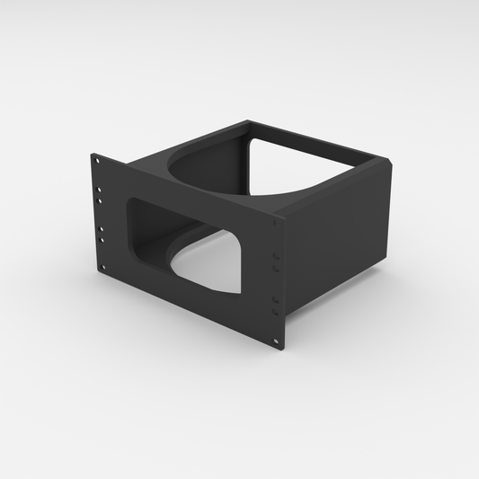 3U Rack Mount 10" - Apple Mac Studio — Black