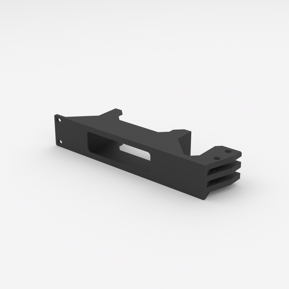 1U Rack-Halterung 19" - UniFi Express 7 — Black / Single mount only