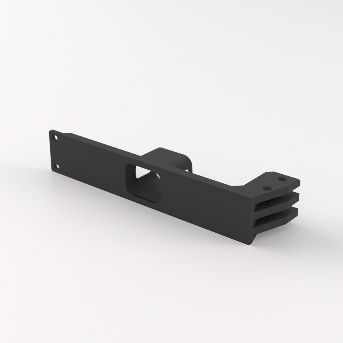 Supporto per rack da 1U e 19" - JetKVM — Black / Single mount only / x1