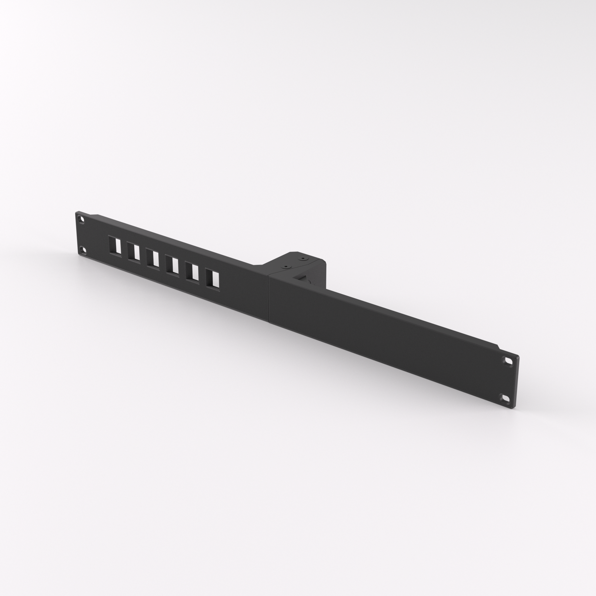 1U Rack Mount 19" - Keystone Panel