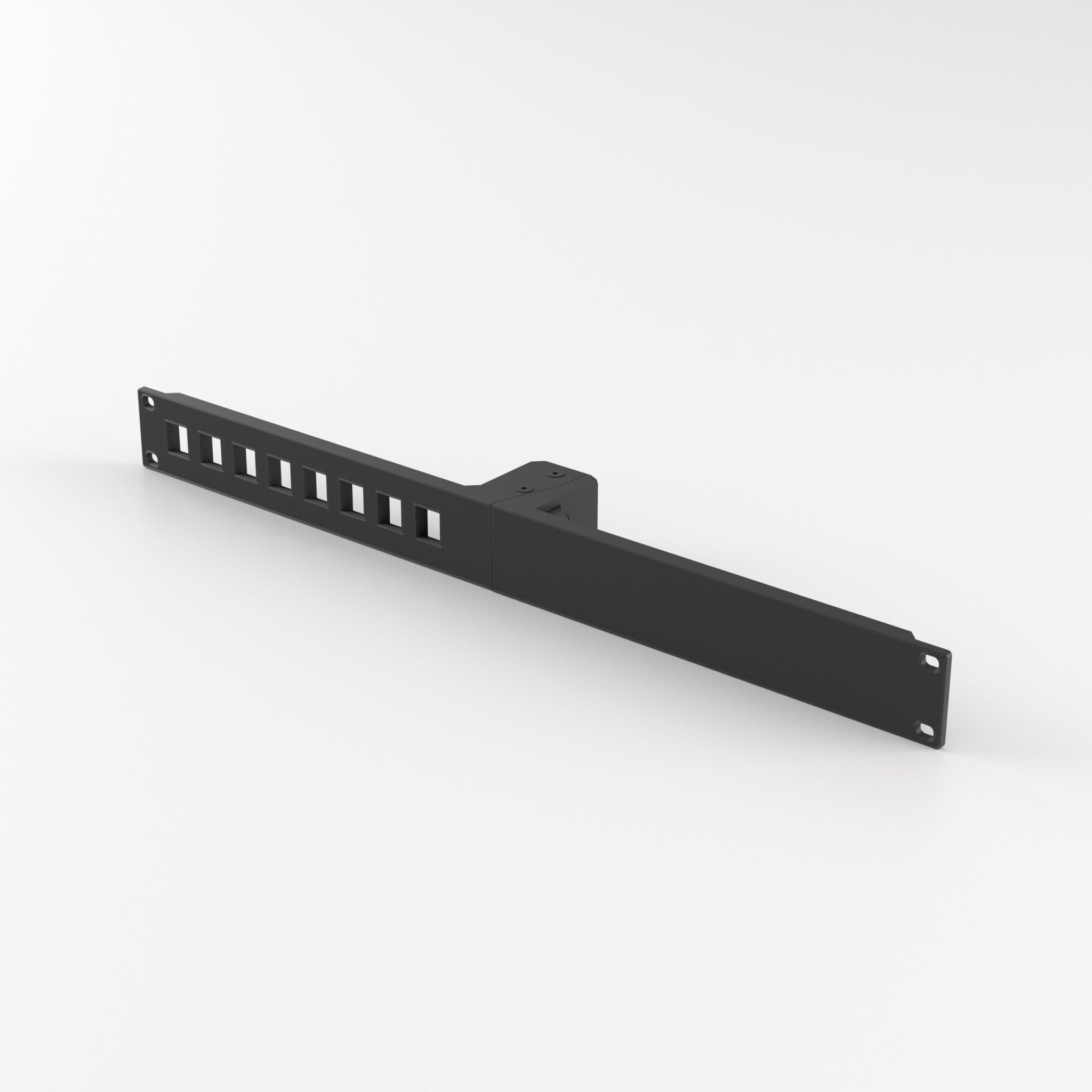 1U Rack Mount 19" - Keystone Panel