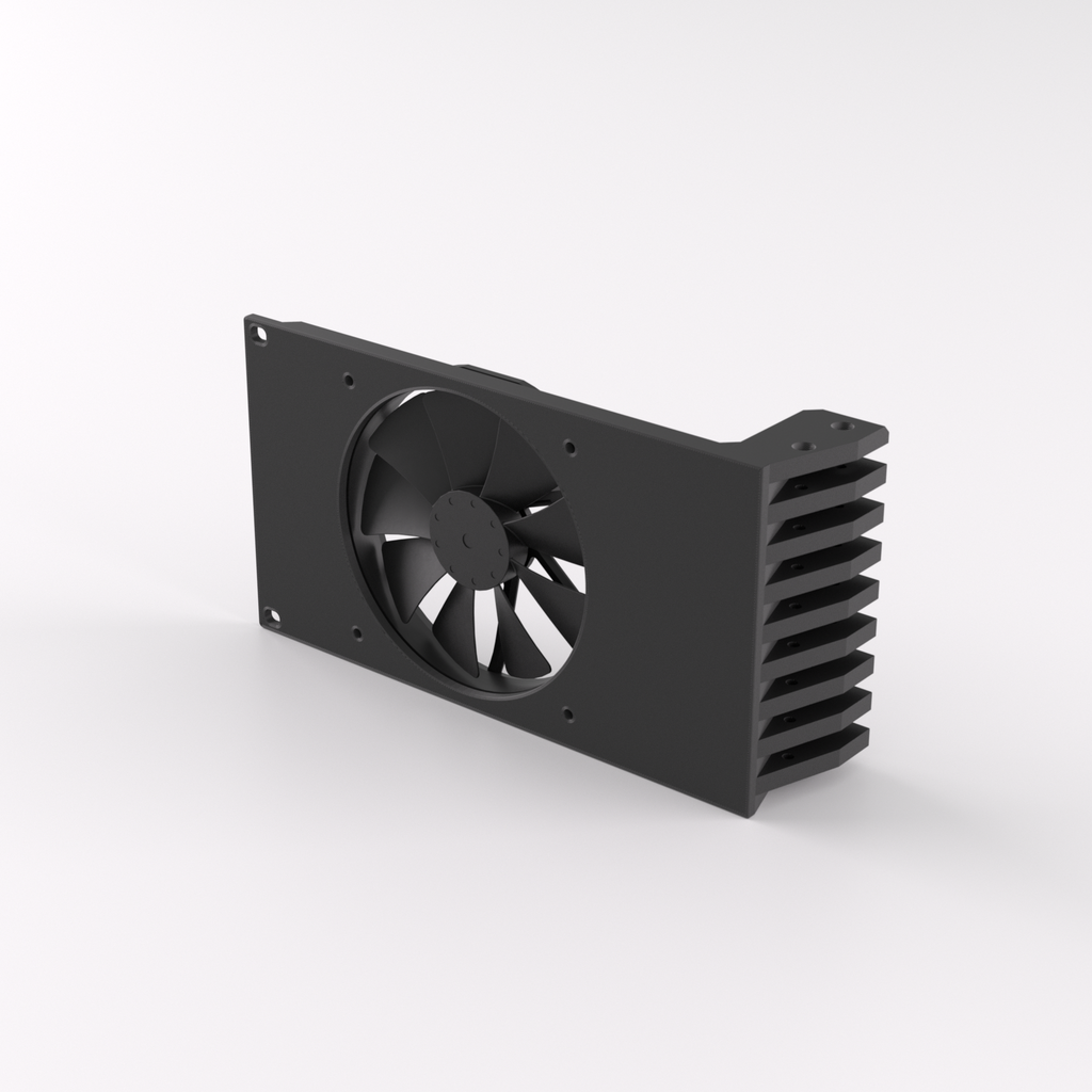 3U Rack Mount 19" - 120mm Fan Mount