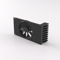 3U Rack Mount 19" - 120mm Fan Mount