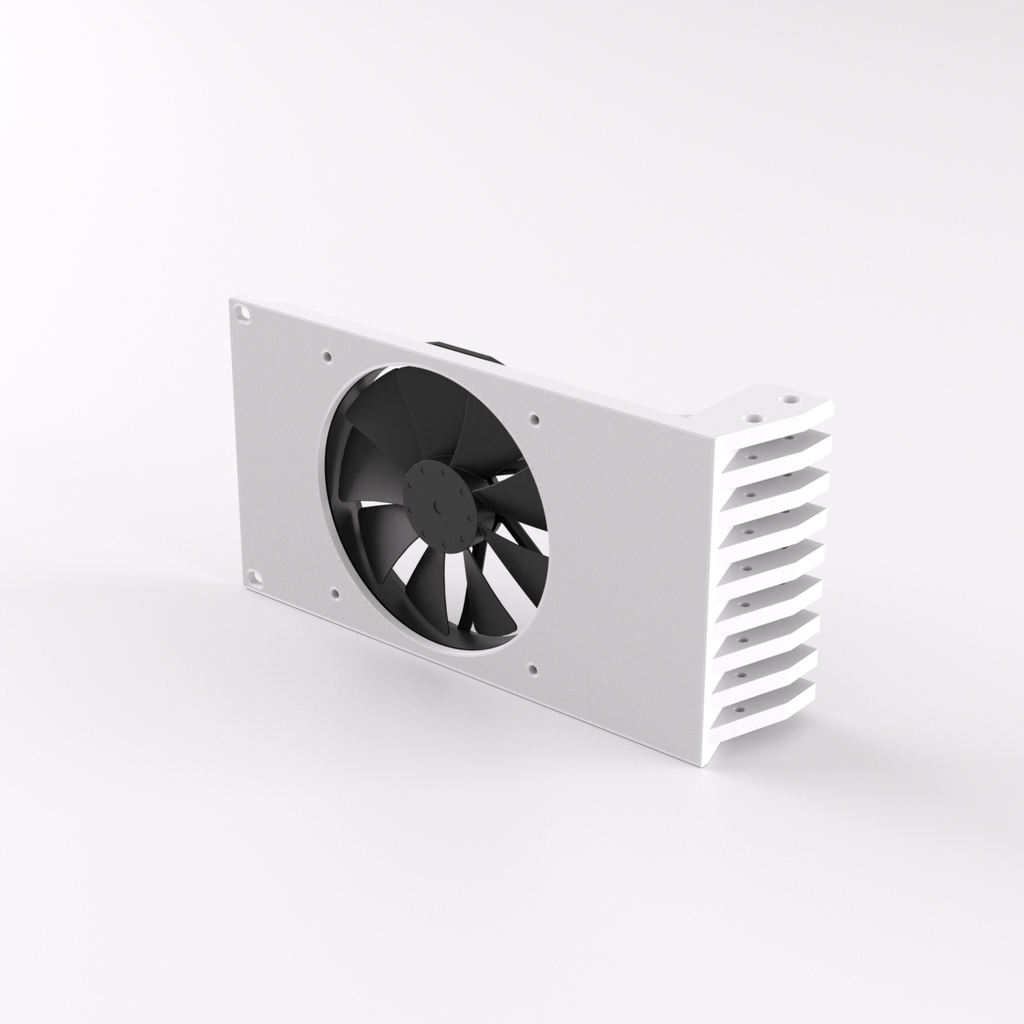 3U Rack Mount 19" - 120mm Fan Mount