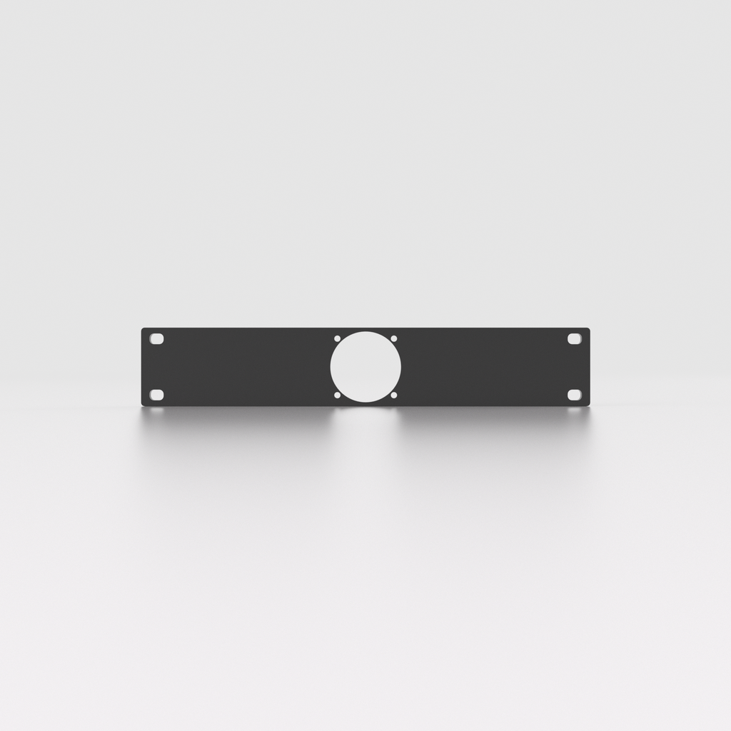 1U Rack Mount 10" – 40mm Fan Mount