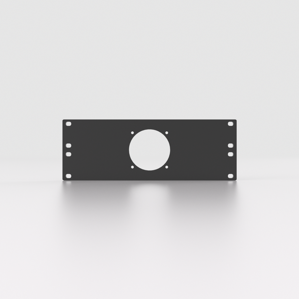 2U Rack Mount 10" – 60mm Fan Mount