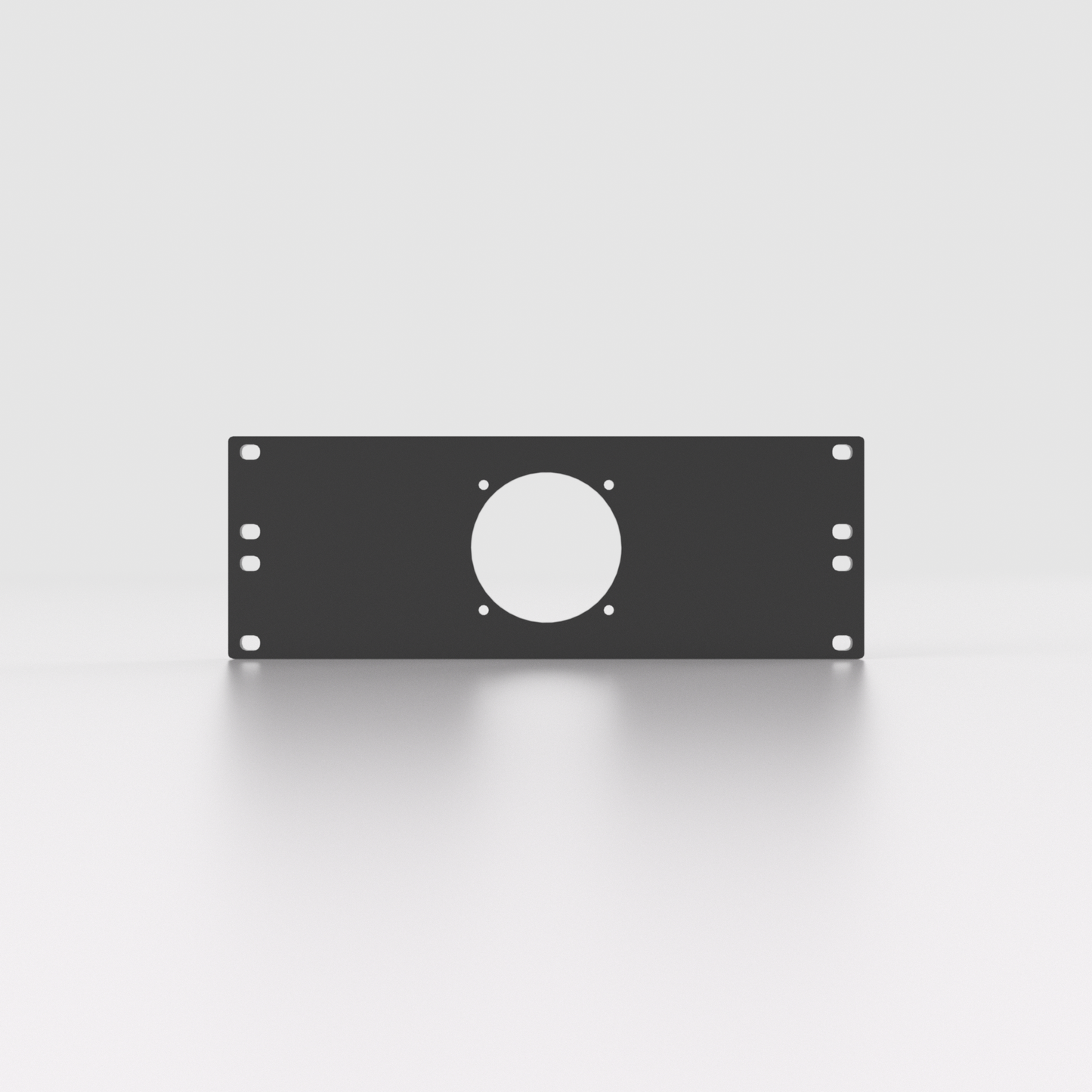 2U Rack Mount 10" – 60mm Fan Mount