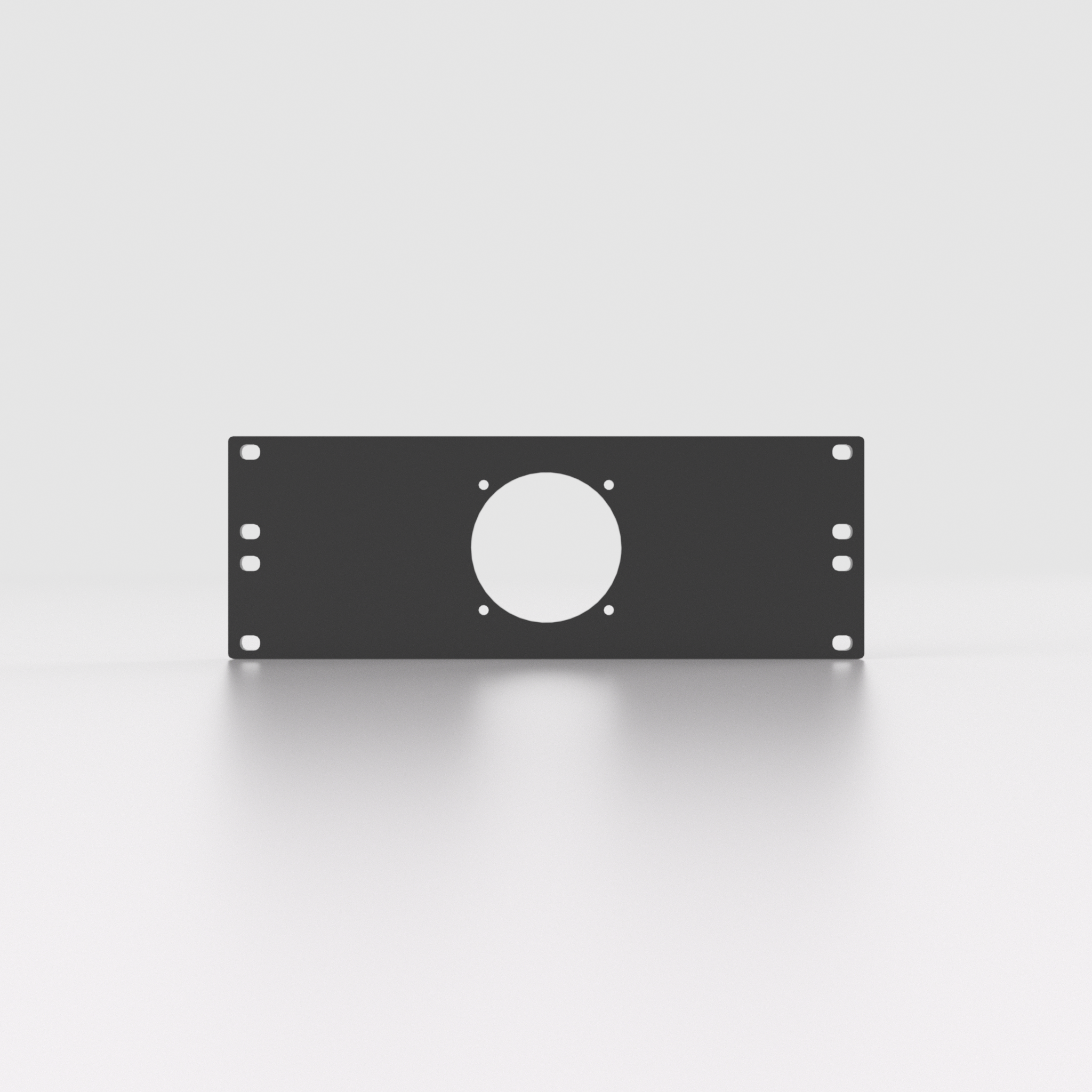 2U Rack Mount 10" – 60mm Fan Mount