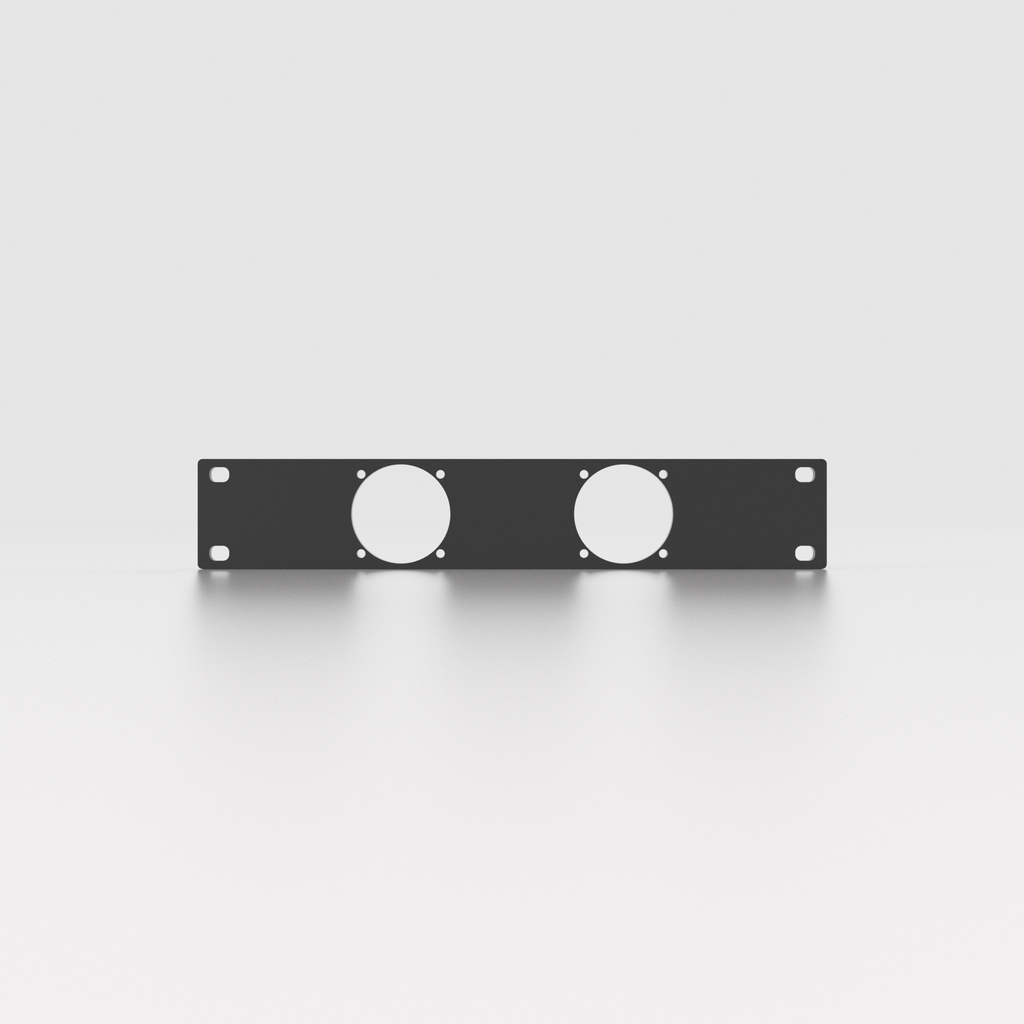1U Rack Mount 10" – 40mm Fan Mount