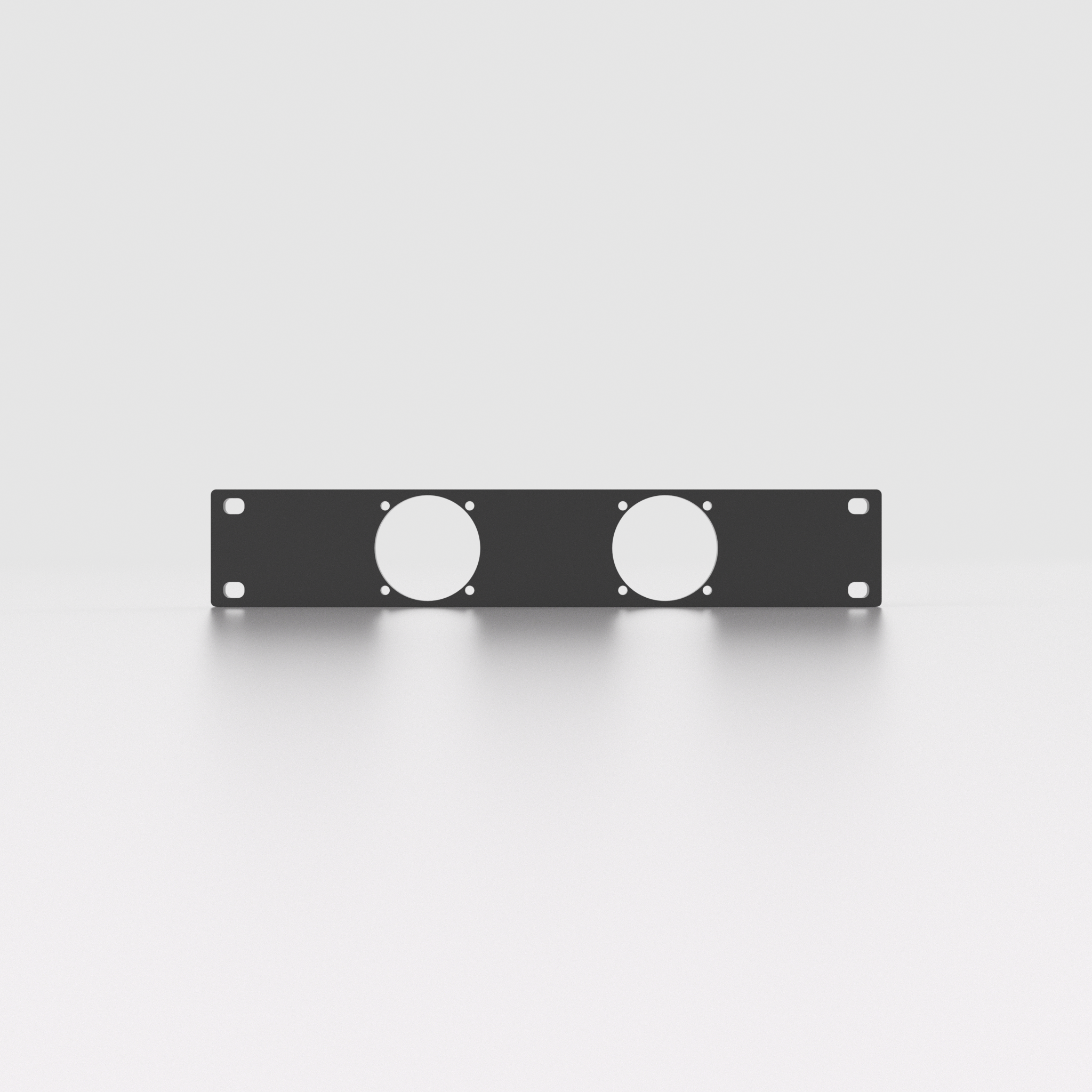 1U Rack Mount 10" – 40mm Fan Mount