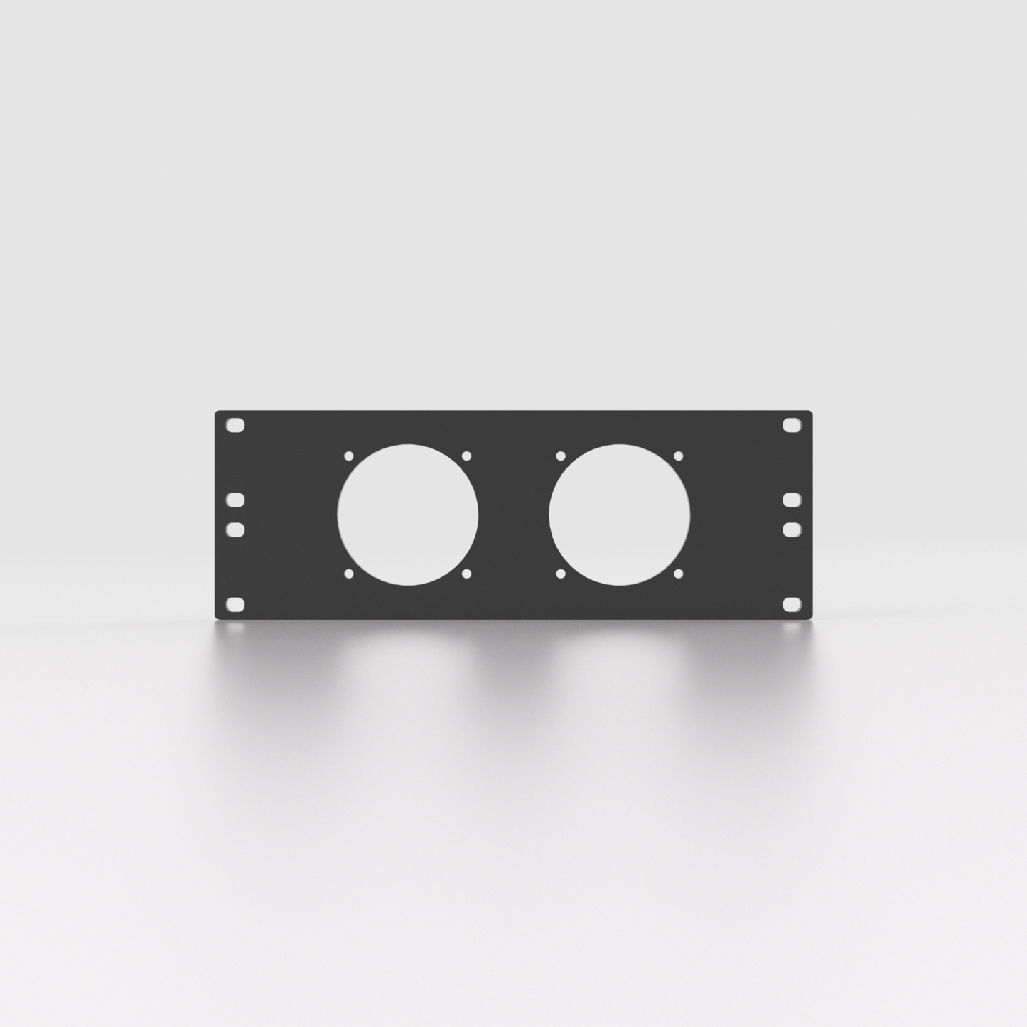2U Rack Mount 10" – 60mm Fan Mount