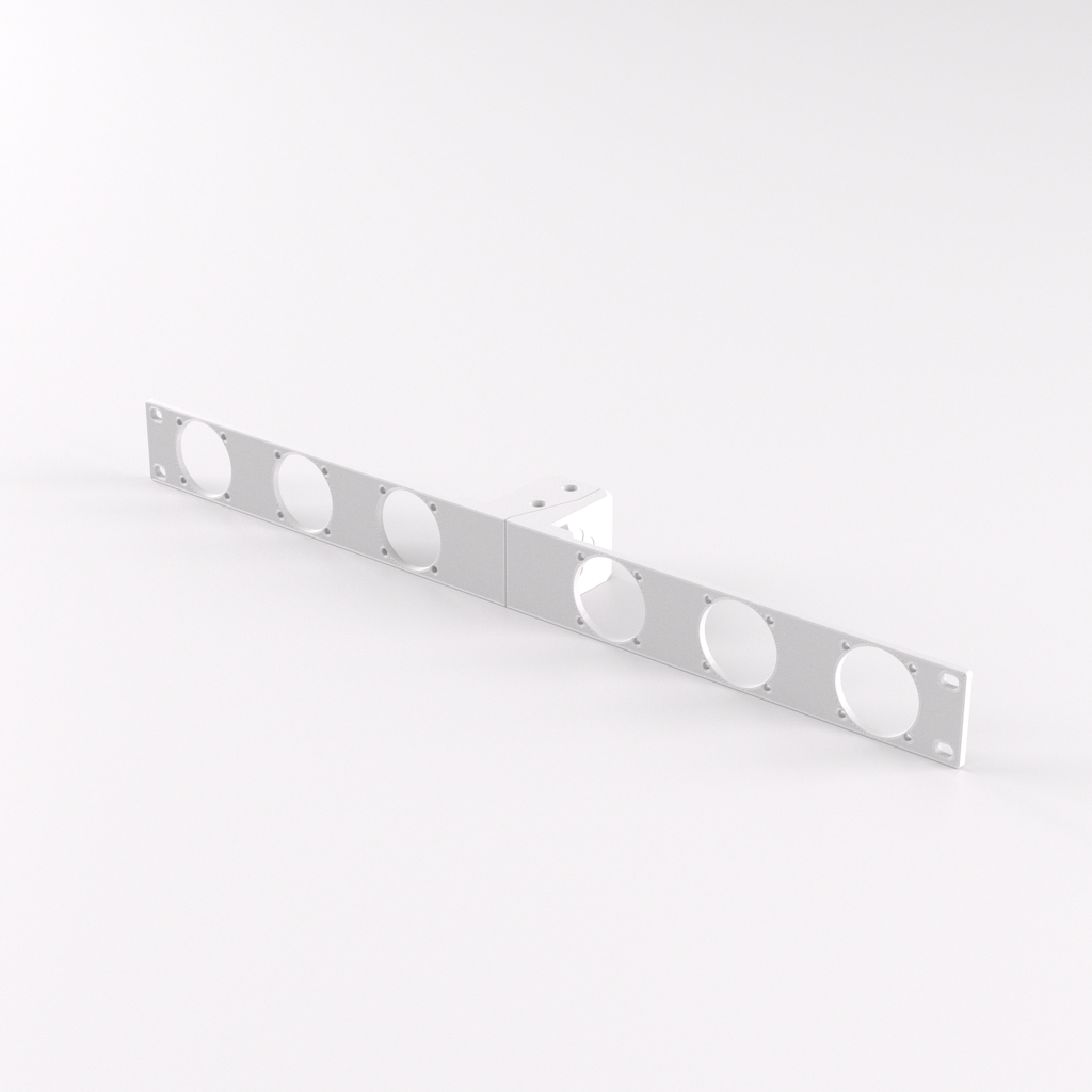 1U Rack Mount 19" - 40mm Fan Mount
