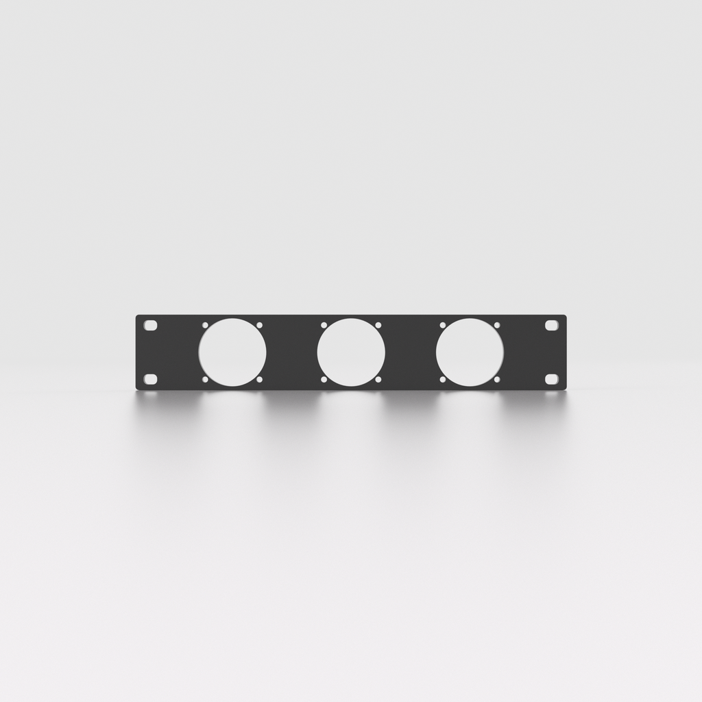 1U Rack Mount 10" – 40mm Fan Mount