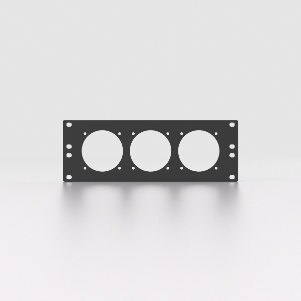 2U Rack Mount 10" – 60mm Fan Mount